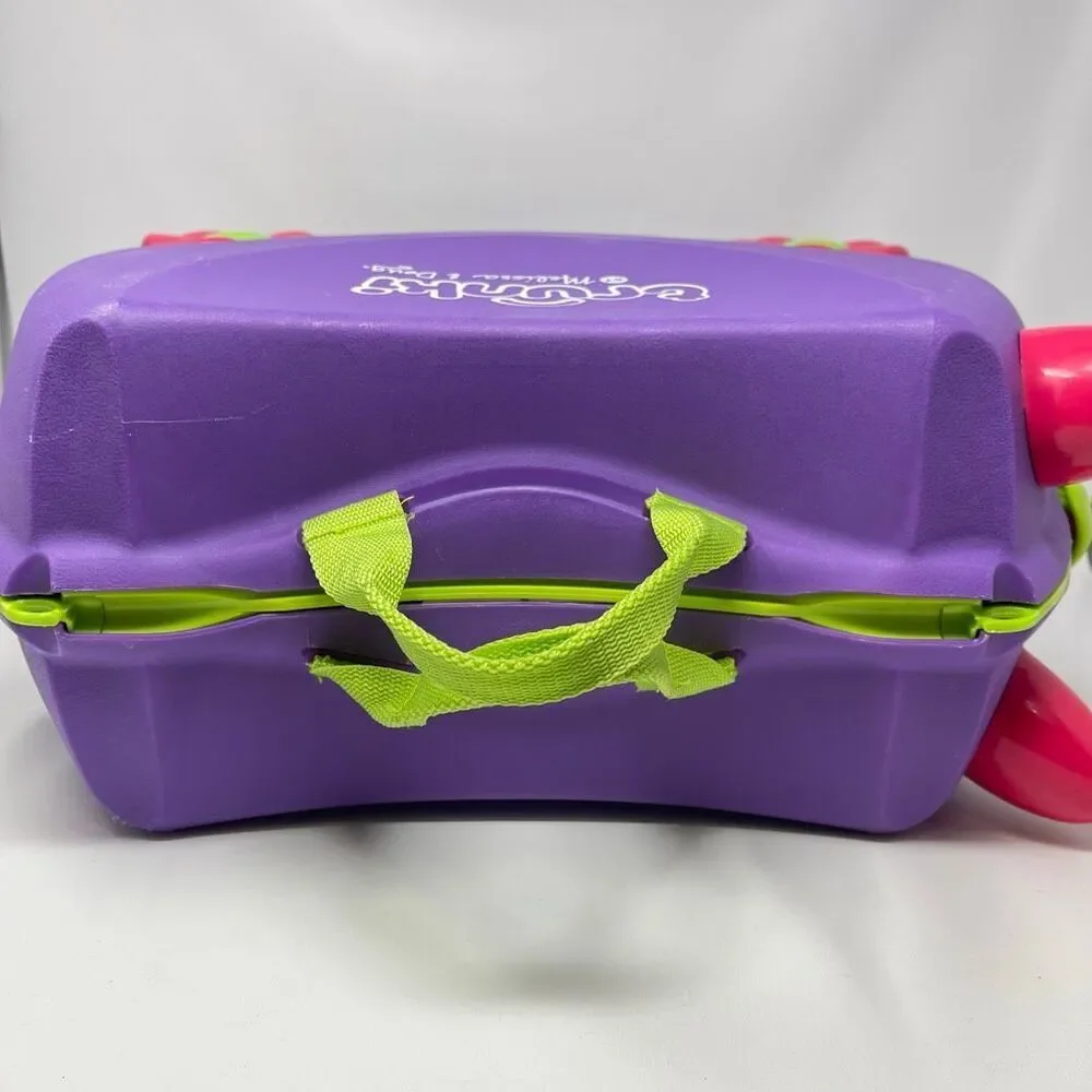 Trunki Ride On Kids Suitcase Purple Pink Green Melissa & Doug Luggage No Strap